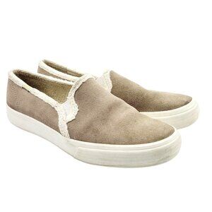 Keds Suede Sneaker with Sherpa‎ Edges - Size 7